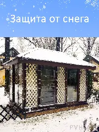 Мягкое окно 80x90 см, для веранды, беседки